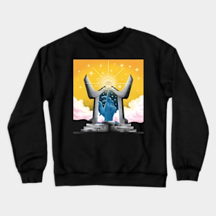 The Gate to Infinity - Psychedelic, Urban Style Crewneck Sweatshirt